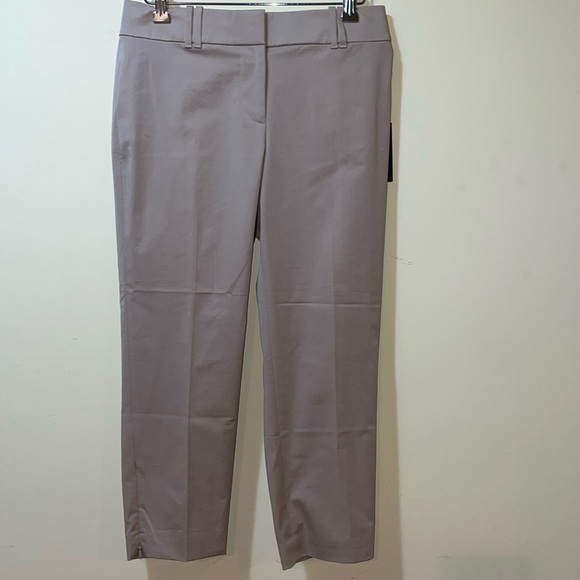 Womens New Ann Taylor Signature Fit Cropped Leg Relaxed Fit Dress Pants - Picture 1 of 7